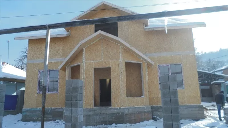 Строительство деревянно-каркасных   домов!....
