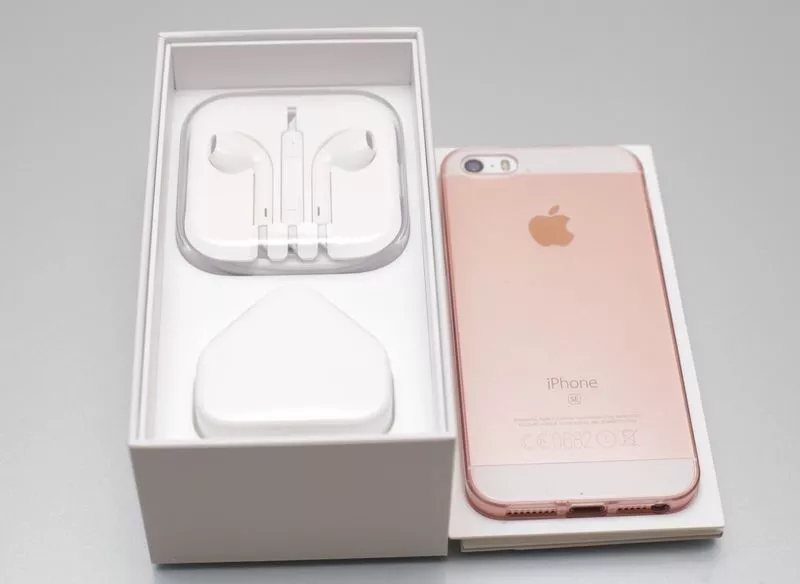 Apple,  iPhone SE - золото  белая В комплекте в коробке 2
